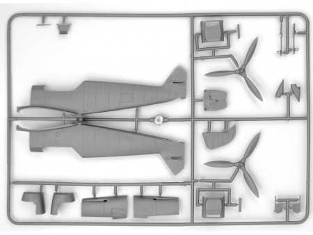 48805 Bf 109F-4 с германским наземным персоналом ICM 48805 Bf 109F-4 с германским наземным персоналом ICM