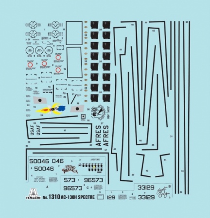 1310ИТ Самолет AC-1 3OH Spectre Italeri