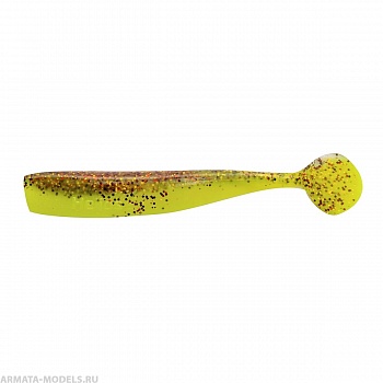 Виброхвост Chebak 3,15"/8 см Golden Lime 7шт. (HS-3-048) Helios