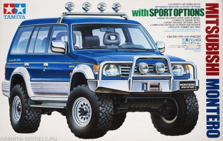 24124 Mitsubishi Montero with Sports Options Tamiya