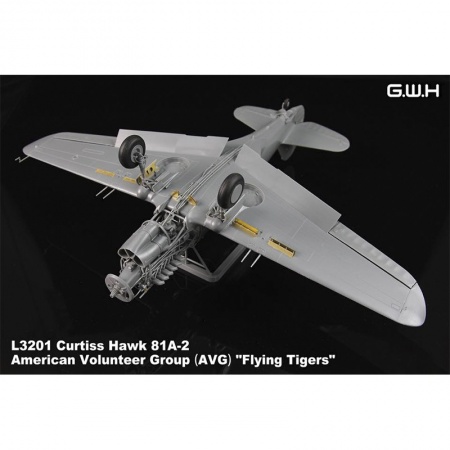 L3201 Самолет Curtiss Hawk 81-A2 Flying Tigers Great Wall