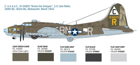 1487ИТ B-17F ЛЕТАЮЩАЯ КРЕПОСТЬ 
