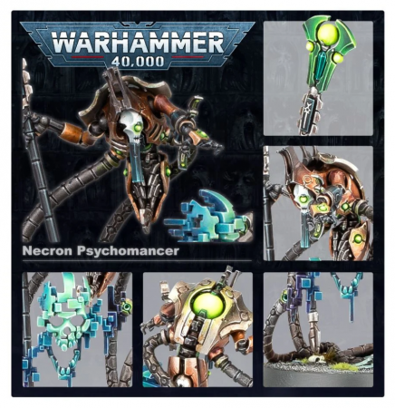 49-33GW Набор Некроны. Психомант (Necrons Psychomancer) 49-33GW Набор Некроны. Психомант (Necrons Psychomancer)