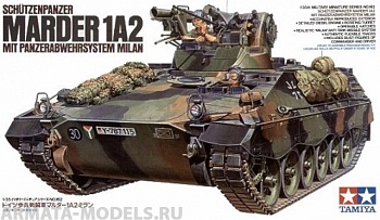 35162T Современный немецкий БTР Marder 1A2 с ракетной установкой Милан