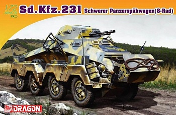 7483Д Сборная модель Sd.Kfz.231 SCHWERER PANZERSPAHWAGEN (8-RAD)