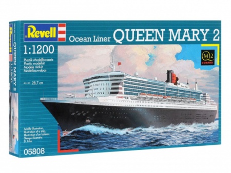 05808 Лайнер Queen Mary 2 (1:1200) Revell