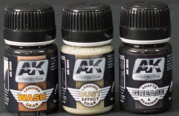 AK2030 Набор для везеринга AIRCRAFT LANDING GEAR WEATHERING SET AK2030 Набор для везеринга AIRCRAFT LANDING GEAR WEATHERING SET