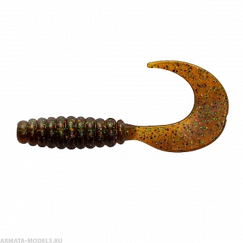 Твистер Credo 2,35"/6,0 см Star Oil 7шт. (HS-10-042) Helios