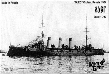 KB70121 Oleg Cruiser 1-st rank, 1904