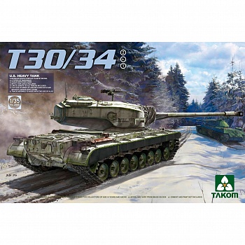 2065Т  T30/34 U.S. Heavy Tank 1/35
