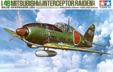 61018T Mitsubishi J2M3 Interceptor Raiden (Jack) Tamiya