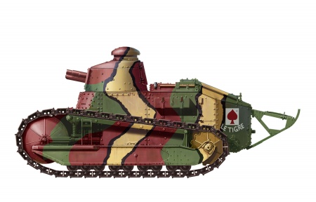 TS-011 FRENCH FT-17 LIGHT TANK (RIVETED TURRET) Meng