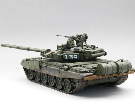 35A053 Сборная модель Т-90А и Уран-9 Amusing Hobby