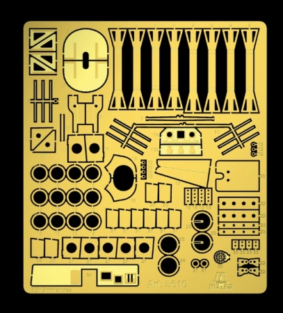 5610ИТ VOSPER 72 6МТВ 77 Торпедный катер Italeri