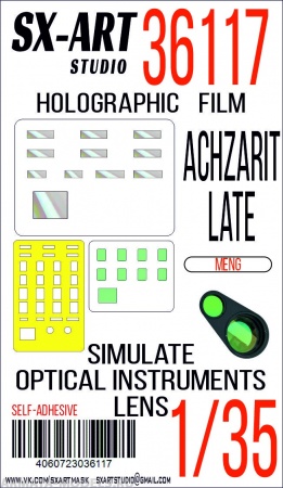 36117SX Имитация смотровых приборов Achzarit Late (Meng)