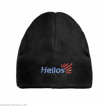 Шапка Armada двухслойная флисовая, цв.черный р.XL (HS-HA-B-XL) Helios