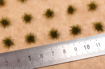 080trf051 Пучки травы для макета. Лесная трава.