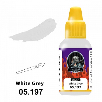 05.197JIM Водно-акриловая краска White Grey