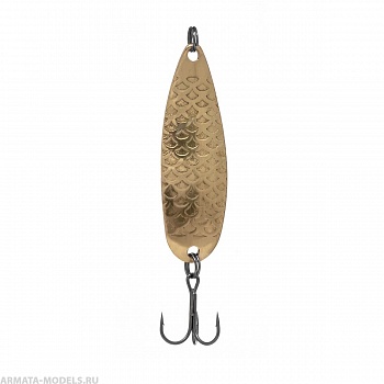 Блесна Колеб-станд Орка М 9гр Латунь чешуя (1246) Helios