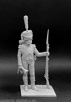 CHM-54316(M). Корнет вольтижеров легкой пехоты, Франция 1809-12 гг. Материал - белый металл.