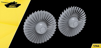 AM144160 Лопатки вентилятора для двигателя А330 Pratt & Whitney PW4000