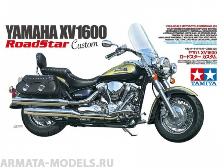14135T 1/12 Yamaha XV1600 RoadStar Custom Tamiya