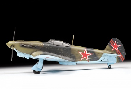 4817 Советский истребитель Як-1Б (Soviet fighter Yak-1b) Звезда