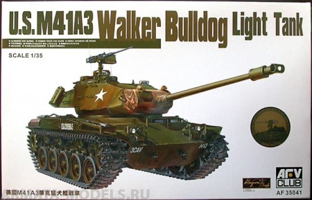 AF35041  Амер.легкий танк M41A3 Walker Bulldog AFV CLUB