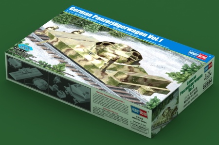 82954HB Сборная модель Немецкая бронеплатфома German Panzerjagerwagen Vol.1 Hobby Boss