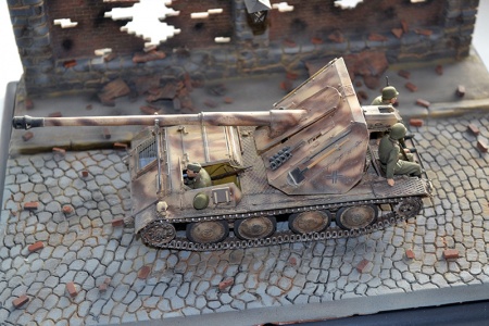 35043 Немецкое противотанковое орудие Ваффентраггер (PROF) ARK model