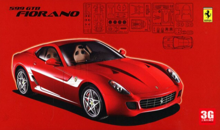 FU12277 Ferrari 599 Fujimi