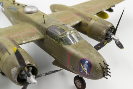 48281 B-26B-50 Инвейдер, Американский бомбардировщик ICM