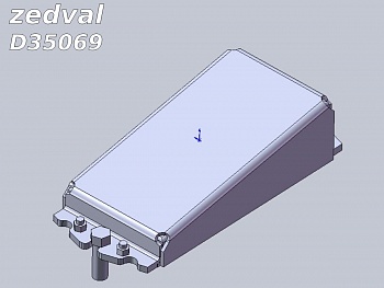 D35069 Контейнеры динамической защиты 'Контакт-3' тип B, в комплекте 50 шт