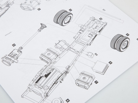 1454AVD Сборная модель Skoda-110 AVD Models