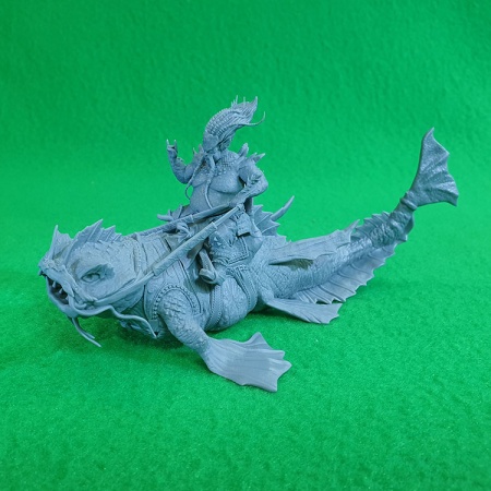 6023 миниатюра 'Водяной на соме' СВ Модель