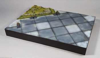 НЕ-72053 Осмотр перед взлётом Размер 35*25 Клумбы (цветочницы идут с подставкой)