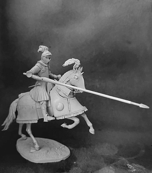 CHM-54374. Французский жандарм, 1525 г. 54 мм. Материал - смола.