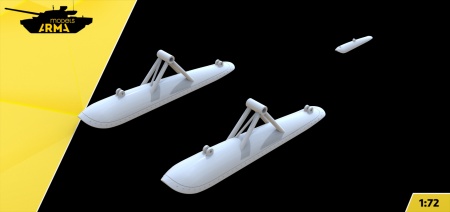 AM72514 Лыжи для И-16 (Не для свободной продажи) Arma Models
