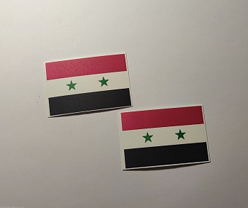 НЕ-72012 Декаль Флаг quot;Сирийскийquot;