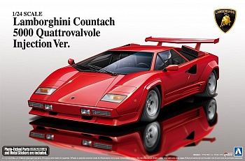 01154 Lamborghini Countach 5000 Quattrovalvole Injection Ver