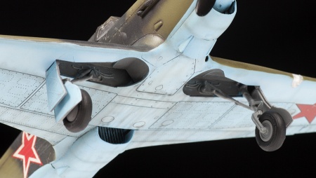 4817 Советский истребитель Як-1Б (Soviet fighter Yak-1b) Звезда