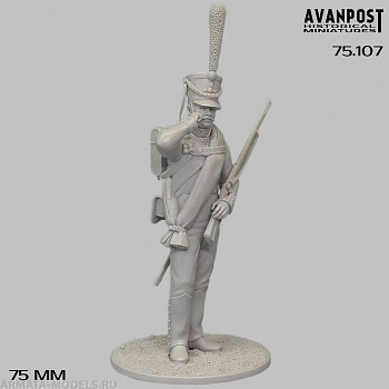 75.107 Унтер-офицер гренадёрской роты 21-го егерского полка, 1812 г