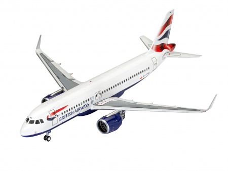 03840RE Airbus A320 neo British Airways Revell 03840RE Airbus A320 neo British Airways Revell