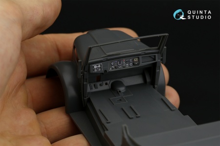 QD35069 3D Декаль интерьера кабины Steyr 1500A (Tamiya)