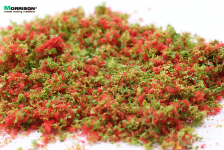 004pcr002 Цветочная присыпка для макета Красные цветы 100мл.