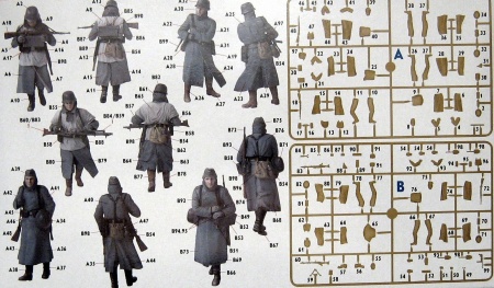 MB35103 Фигура Холодный ветер.Немецкая армия, 2МВ Master Box (MB)