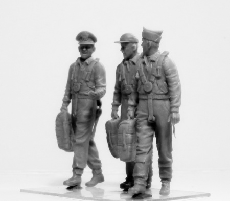 32104 Фигуры, Пилоты ВВС армии США (1941-1945 г.) ICM