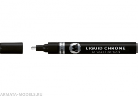 703103 Маркер MOLOTOW LIQUID CHROME 4мм