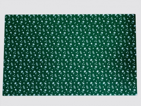 100104RK Коврик для резки А1, 5 слоёв, зеленый цветочная поляна