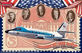 Rod324 Самолёт Lockheed VC-140B Jetstar